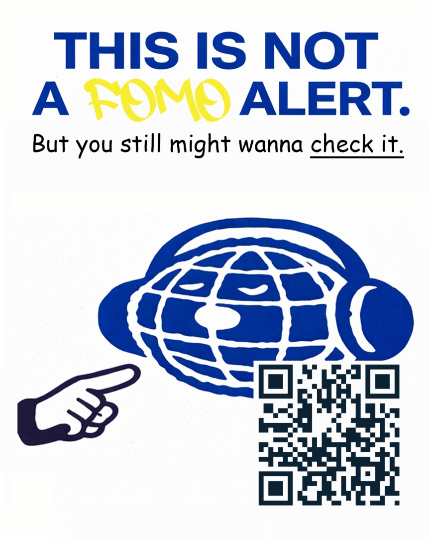 This is not a FOMO alert